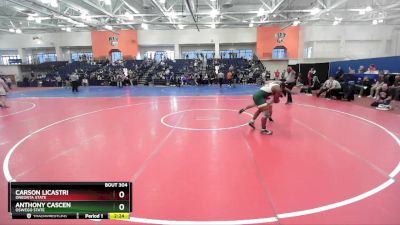 197 lbs Cons. Round 5 - Carson Licastri, Oneonta State vs Anthony Cascen, Oswego State