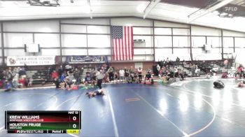 61 lbs Champ. Round 1 - Krew Williams, Northside Wrestling Club vs Houston Fruge, Westlake
