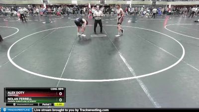 160 lbs Cons. Semi - Nolan Ferrell, Askren Wrestling Academy vs Alex Doty, Wisconsin