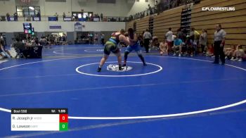 285 lbs Consi Of 4 - Robert Joseph Jr, Woodward Academy vs Drew Lawson, North Alabama Wrestling Club