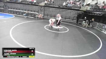 193 lbs Champ. Round 1 - Alden Jensen, West Field vs Stryder Smith, Green Canyon