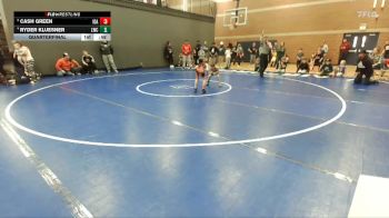 62 lbs Quarterfinal - Cash Green, Idaho vs Ryder Kluesner, Lakeland Wrestling Club