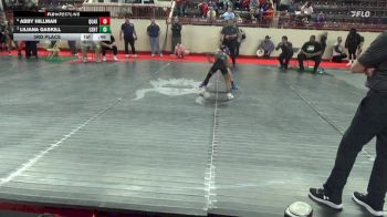 69_G lbs 3rd Place - Abby Hillman, Quaker Valley vs Liliana Gaskill, Central Dauphin