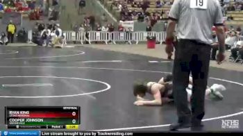 A 120 lbs Semifinal - Cooper Johnson, Greeneville vs Ryan King, Stone Memorial