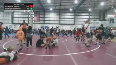50 lbs Finals (2 Team) - Reginald Norwood, PINNING PYTHONS vs Lexington Turner, FIGHT CHURCH WRESTLING CLUB