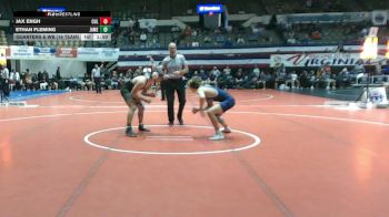150 lbs Quarters & Wb (16 Team) - Ethan Fleming, Jamestown vs Jax Engh, Culpeper County