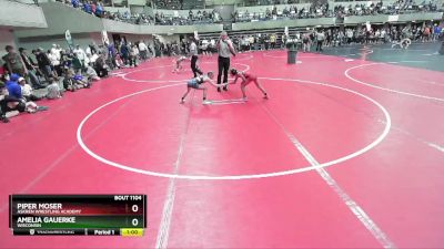 63-71 lbs Round 1 - Amelia Gauerke, Wisconsin vs Piper Moser, Askren Wrestling Academy