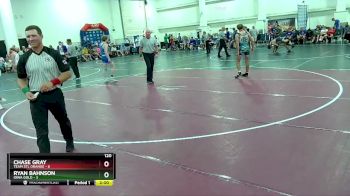 120 lbs Champ Round 1 (16 Team) - Ryan Bahnson, Iowa Gold vs Chase Gray, Team STL Orange