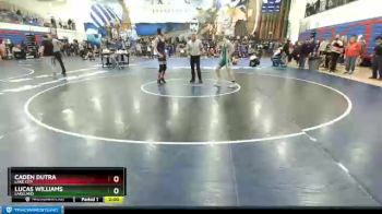138 lbs Quarterfinal - Lucas Williams, Lakeland vs Caden Dutra, Lake City