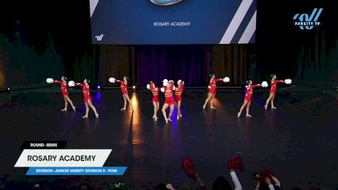 Rosary Academy [2025 Junior Varsity Division II - Pom Semis] 2025 UDA National Dance Team Championship