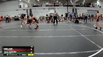 120 lbs Round 3 (8 Team) - Mike Lamb, GT Apocalypse vs Mack Santoro, Grit Mat Club