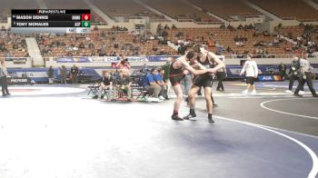 159-D2 Cons. Round 1 - Mason Dennis, Bradshaw Mountain vs Tony Morales, Arizona College Prep