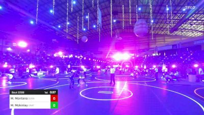 113 lbs Consolation - Michael Montano, Duran Elite vs Max Mckinlay, Unattached