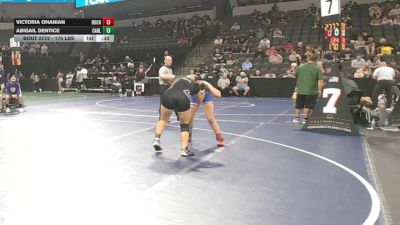170 lbs Consi Of 8 #1 - Victoria Ohanian, Buchanan (CS) vs Abigail Dentice, Carlsbad (SD)