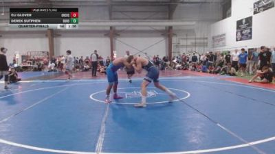 144 lbs Quarterfinal - Eli Glover, Orchard South WC vs Derek Sutphen, Duro Wrestling Club