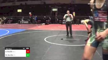 182 lbs 5th Place - Asher Ruchti, Salem Elite vs Michael Murillo, Driller WC