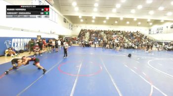 138 lbs Cons. Round 2 - Gregory Oseguera, Legacy Wrestling Center vs Ruben Herrera, Norte Vista