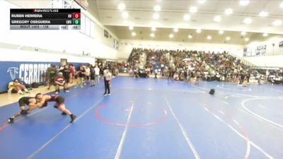 138 lbs Cons. Round 2 - Gregory Oseguera, Legacy Wrestling Center vs Ruben Herrera, Norte Vista