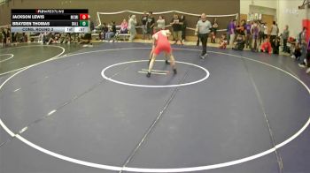 120 lbs Cons. Round 3 - Jackson Lewis, McMinnville vs Brayden Thomas, Dallas