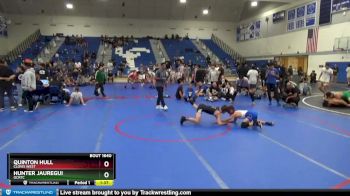 106 lbs 1st Place Match - Quinton Hull, Clovis West vs Hunter Jauregui, OCRTC