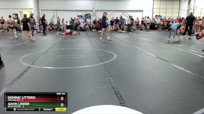 106 lbs Round 7 (8 Team) - Gavin Linder, Buccaneers vs Dominic Litterio, Myland WA