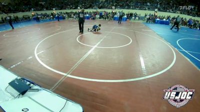 55 lbs Round Of 16 - Slade Stone, Piedmont vs Levi Wright, Weatherford Youth Wrestling