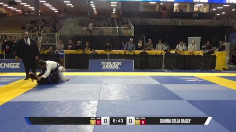Gianna Bella Bailey vs Natalia Colaço Maguerroski 2025 Pan Jiu Jitsu IBJJF Championship