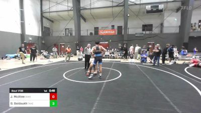 144 lbs Consi Of 16 #2 - Jaxon McAtee, Askeo International Mat Club vs Bumerdene Boldsukh, Takedown Express W/C