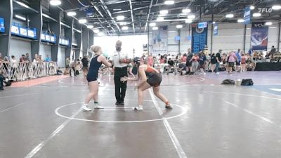 152 lbs Rr Rnd 3 - Annabelle Redman, Indiana Outlaws Teal vs Mikayla Du Plessis, Steel Valley Vixens