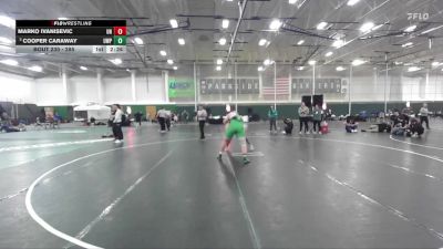 285 lbs Cons. Semi - Marko Ivanisevic, Unattached vs Cooper Caraway, UW-Parkside
