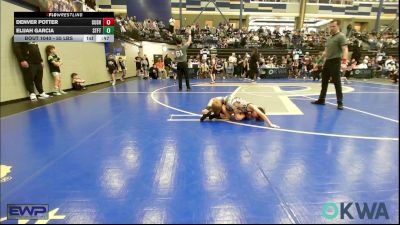 55 lbs Consi Of 8 #1 - Denver Potter, Cushing vs Elijah Garcia, Standfast