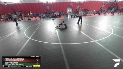 59 lbs Champ. Round 1 - Michael Fangerow, Lincoln-Way Wrestling Club vs Scott Kilmer, Lion`s Den Wrestling Academy