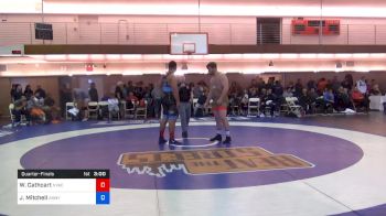 130 kg Quarterfinal - West Cathcart, New York Athletic Club vs Jacob Mitchell, Army (WCAP)