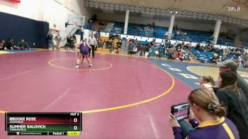 140 lbs Cons. Semi - Summer Galovich, Thermopolis vs Brooke Rose, Lockwood