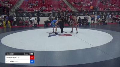 45 kg Cons 16 #2 - Onofre Gonzales, Black Fox Wrestling Academy vs Carson Miles, Grindhouse Wrestling Club