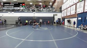 59 lbs Quarterfinal - Nathan Moore, St. Maries Wrestling Club vs Zander Larson, Homedale Wrestling Club