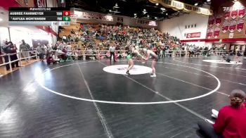 130 lbs Champ. Round 2 - Kaylea Mortensen, Pinedale vs Aubree Fahrmeyer, Torrington