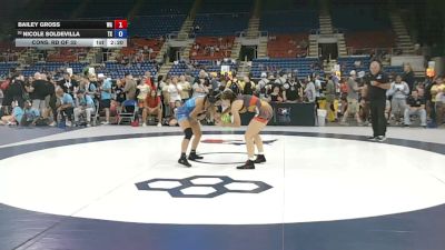 110 lbs Cons. Rd Of 32 - Bailey Gross, Washington vs Nicole Soldevilla, Texas