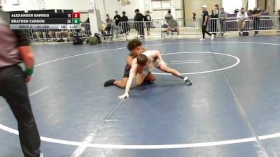 150 lbs Round Of 128 - Alexander Barros, TX vs Brayden Carson, CA