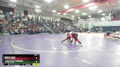 215 lbs Champ. Round 2 - Christian Carrera, El Cajon Valley vs Drew Reed, Mountain Empire