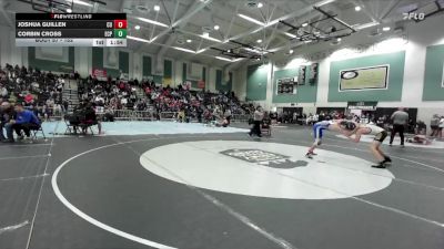 152 lbs Champ. Round 1 - Joshua Guillen, Central Union vs Corbin Cross, El Capitan