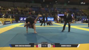 Boris Jonathan Brinkman vs Dominik Dubacki 2026 IBJJF European NoGi