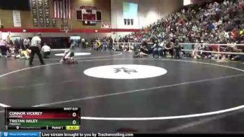 126 lbs Cons. Semi - Connor Vickrey, Kemmerer vs Tristan Haley, Pinedale