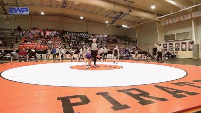 98 lbs Final - Carlos Sparks, Cleveland Public Schools vs Tucker Daniels, Bristow High School