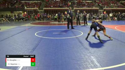 78 lbs Semifinal - Calvin Squires, Malta vs Brody Douglas, North Montana Wrestling Club