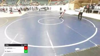 61 lbs Quarterfinal - Cooper Lehman, Grant County Elite vs Kamryn Clark, El Paso Supers WC