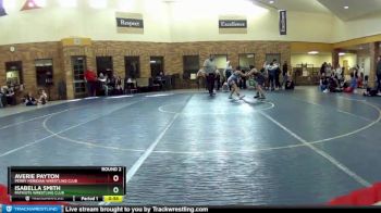 110 lbs Round 2 - Averie Payton, Perry Meridian Wrestling Club vs Isabella Smith, Patriots Wrestling Club