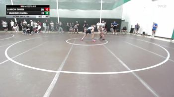 126 lbs Champ. Round 2 - Landon Smith, Savannah vs Jameson Small, Kearney Matcats