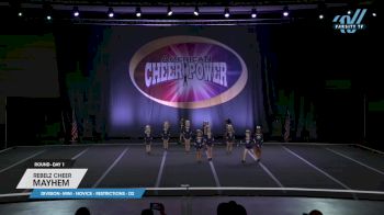 Rebelz Cheer - Mayhem [2025 L1 Mini - Novice - Restrictions - D2 Day 1] 2025 Cheer Power Prep Nationals & Galveston Showdown