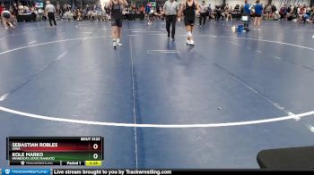 Elite 165 lbs Quarterfinal - Kole Marko, Minnesota State Mankato vs Sebastian Robles, Iowa